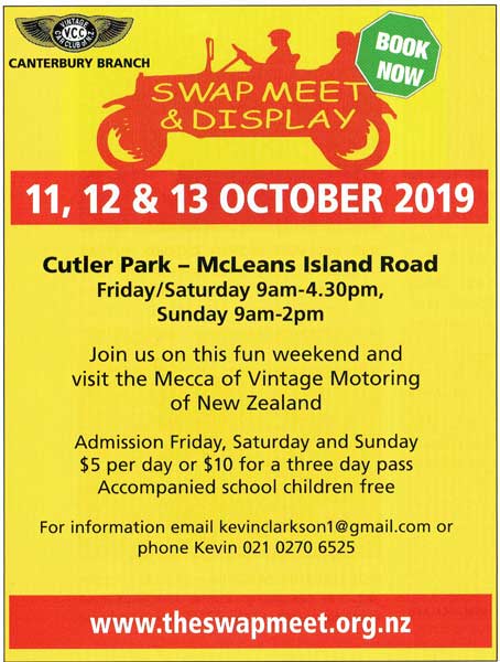Swap Meet and Display Flyer